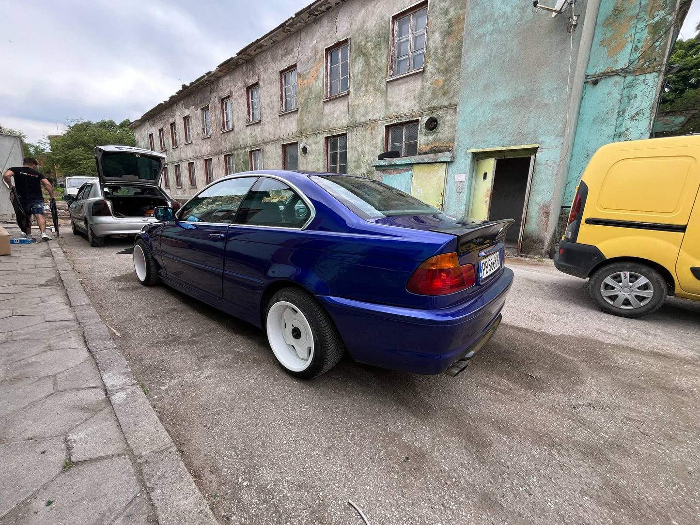 Заден CSL спойлер за BMW 3 серия Е46 КУПЕ черен пиано лак / 1997-2006