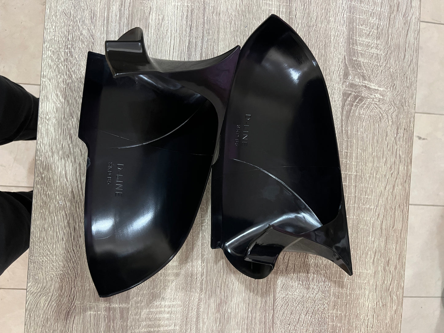 MIRROR COVERS BATMAN STYLE FOR SKODA OCTAVIA 2 2009-2012