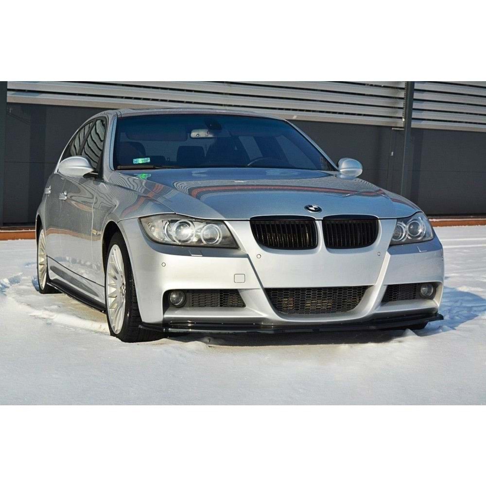 E90 M Technic Max V1 Μπροστινή Αεροτομή, Μαύρο Πιάνο, 2004-2008