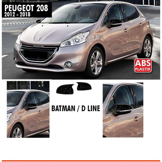КАПАЦИ ЗА ОГЛЕДАЛА БАТМАН ЗА PEUGEOT 208 2012-2018