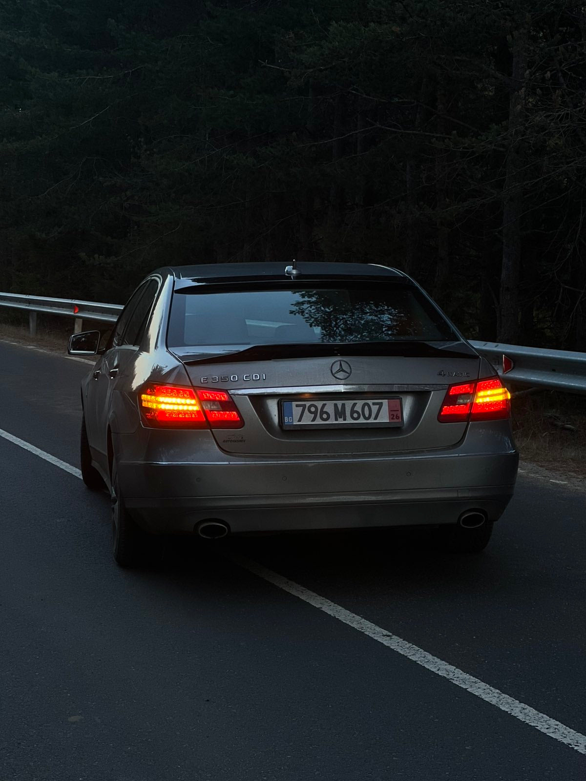 ЗАДЕН СПОЙЛЕР PSM СТИЛ ЗА MERCEDES E CLASS W212