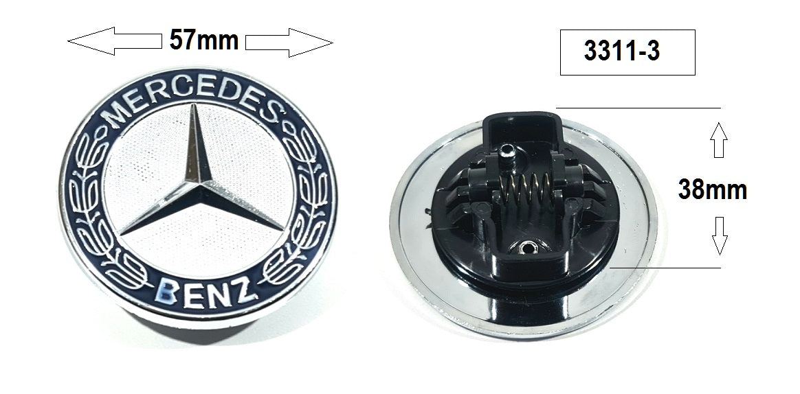Емблема тип тапа за Mercedes