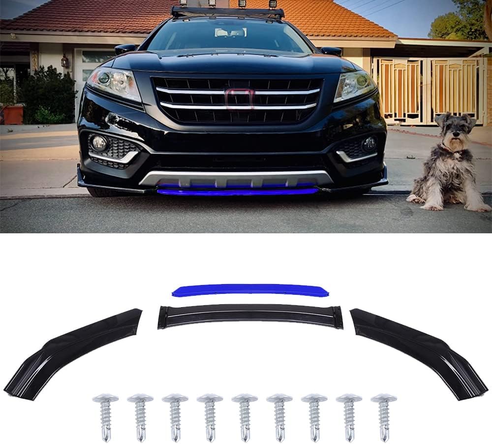 УНИВЕРСАЛЕН ПРЕДЕН СПОЙЛЕР ЧЕРЕН ПИАНО ЛАК С СИН ЕЗИК