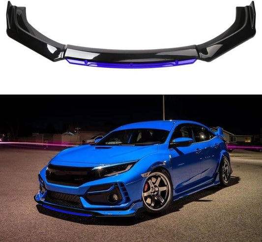 УНИВЕРСАЛЕН ПРЕДЕН СПОЙЛЕР ЧЕРЕН ПИАНО ЛАК С СИН ЕЗИК