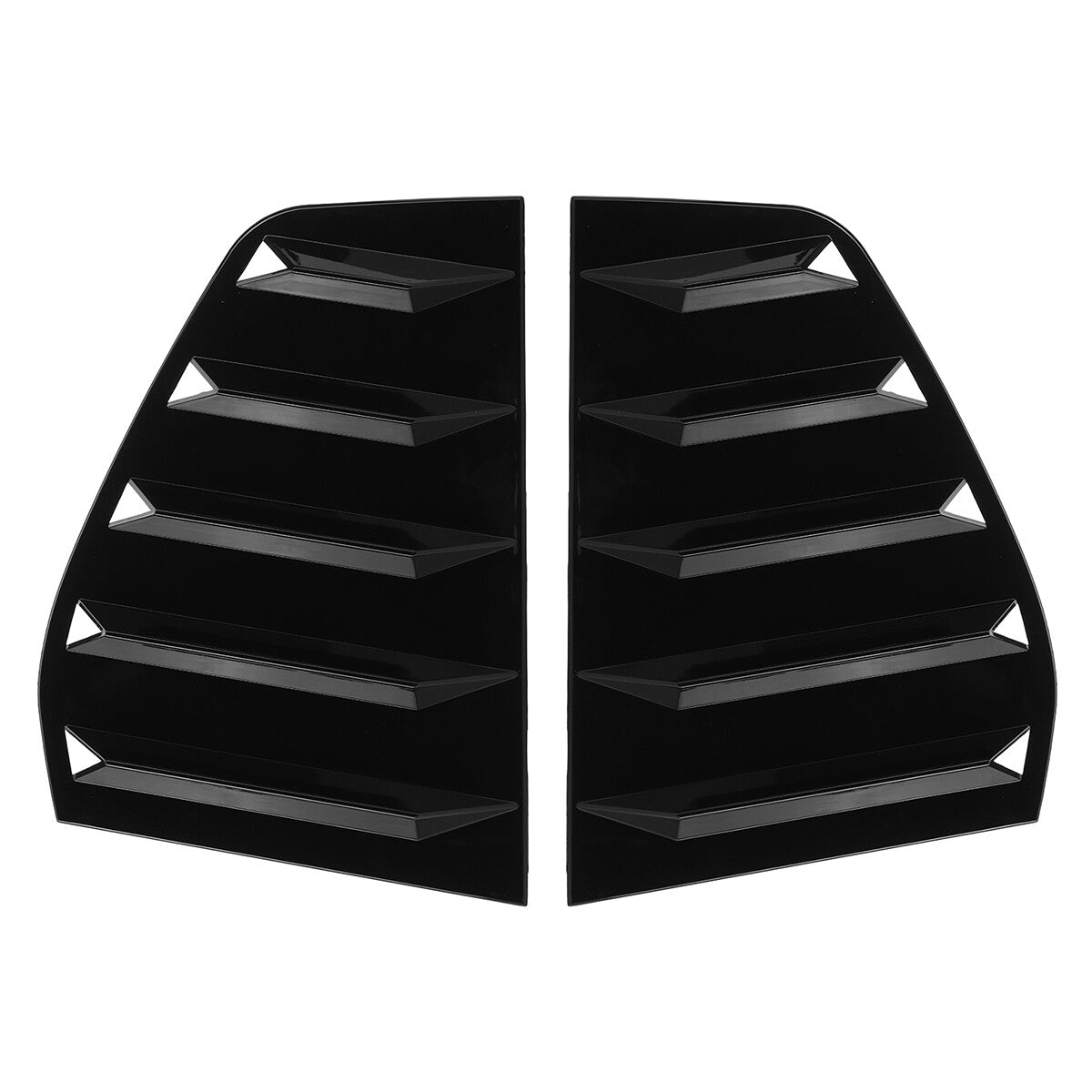 Тунинг добавки за задни странични стъкла – VW Golf 6 (2008–2012), черен гланц